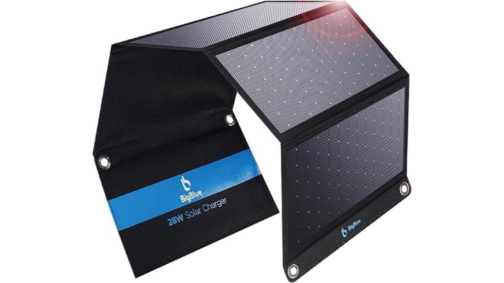 solar charger with multiple ports