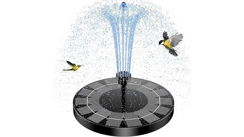 solar pond fountain pump