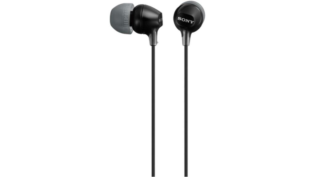 sony black in ear earbuds