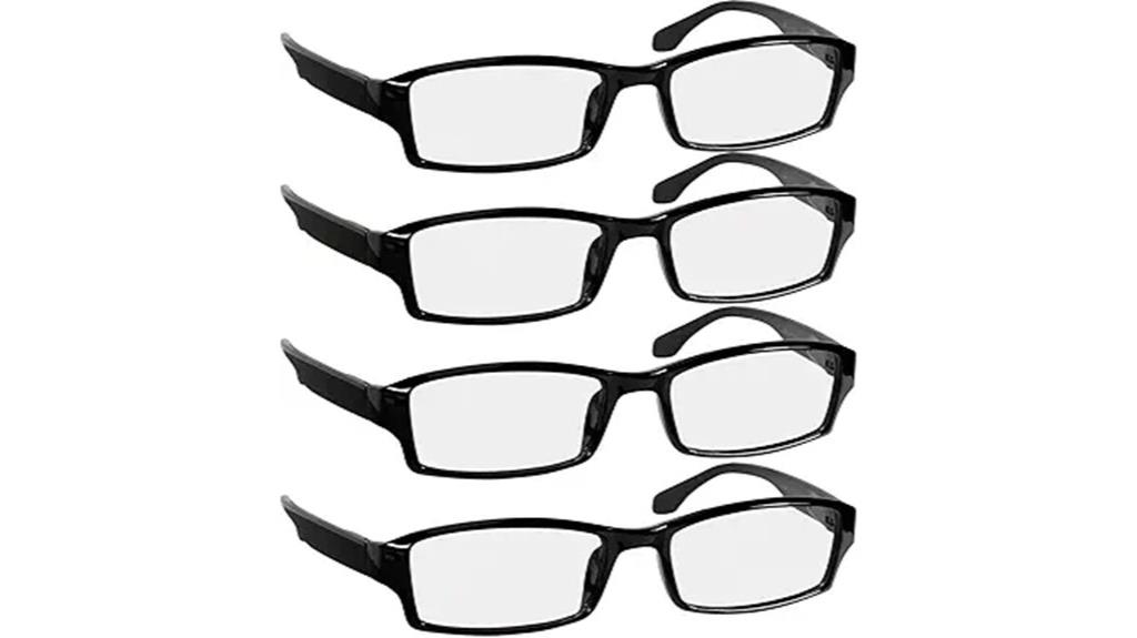 spring hinge reading glasses