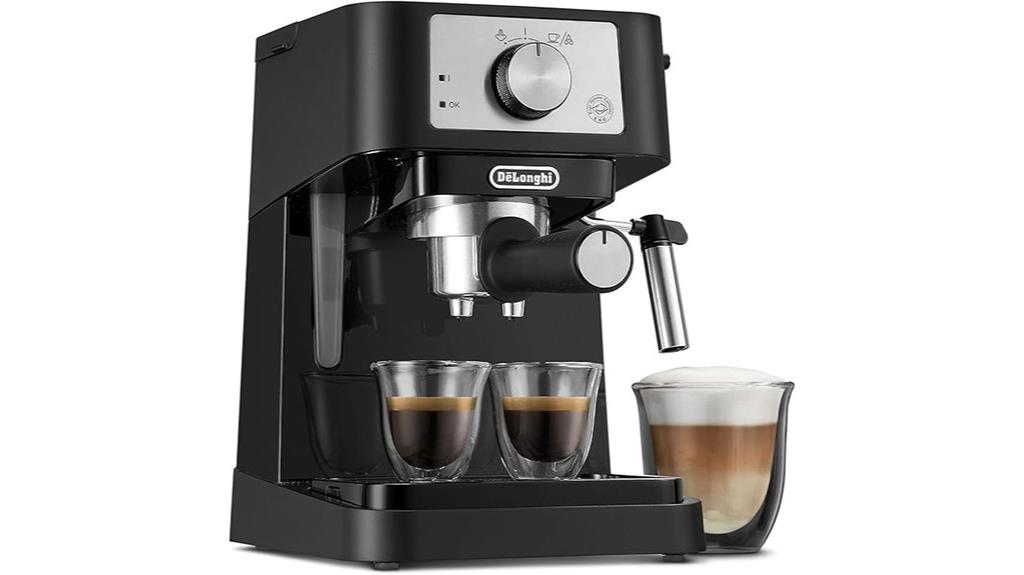 stainless steel semi automatic espresso