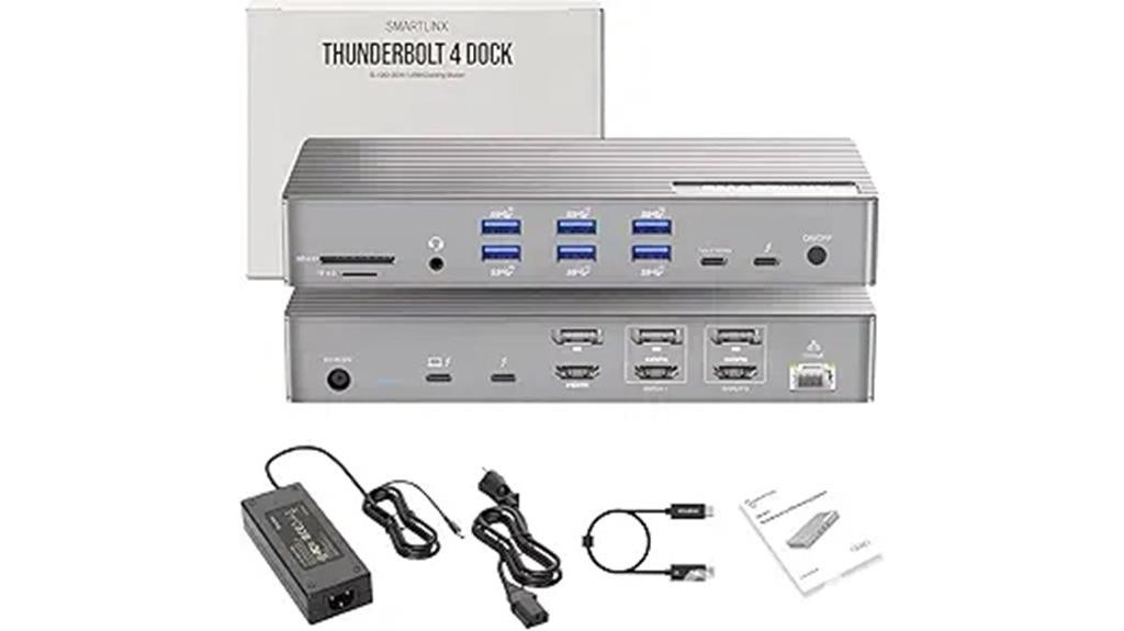 thunderbolt 4 dock 21 ports