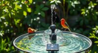 top solar birdbath fountains