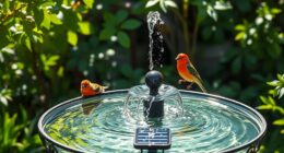 top solar birdbath fountains