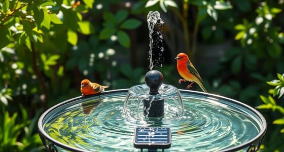 top solar birdbath fountains