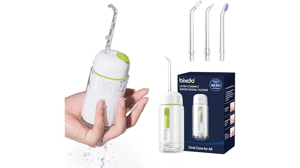 travel friendly water flosser