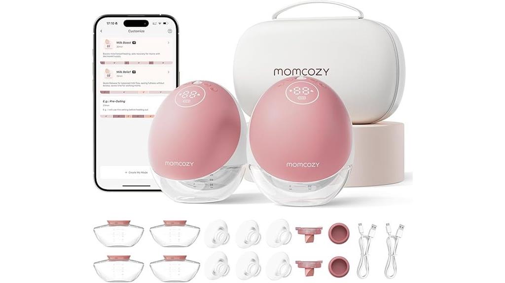 two pack wearable breast pump