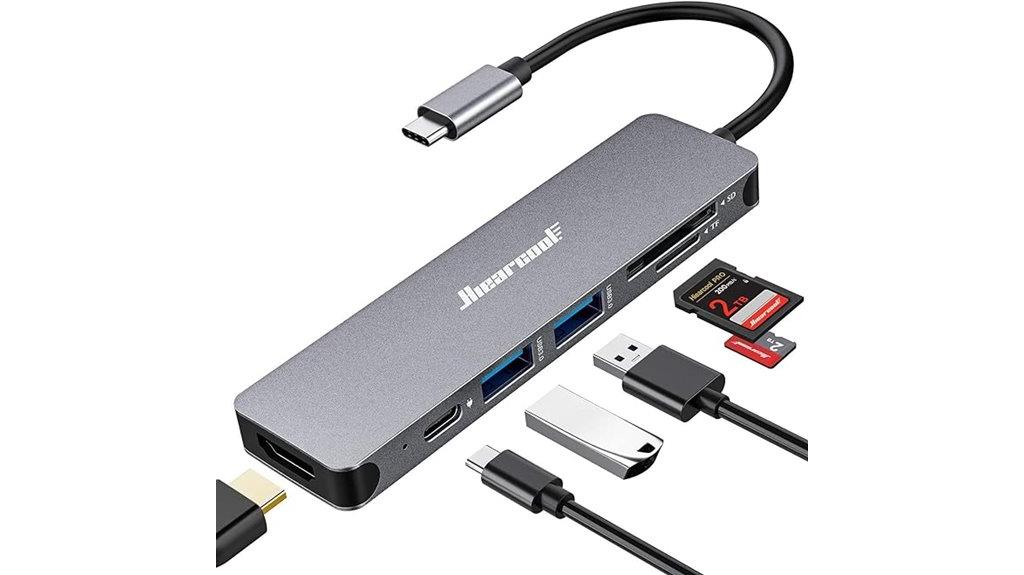 usb c hub mult device adapter