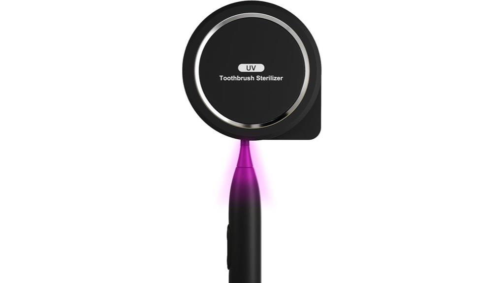 uv toothbrush sanitizer holder
