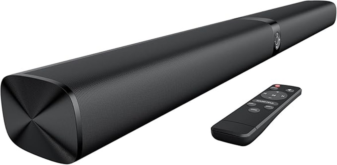 versatile bluetooth soundbar system