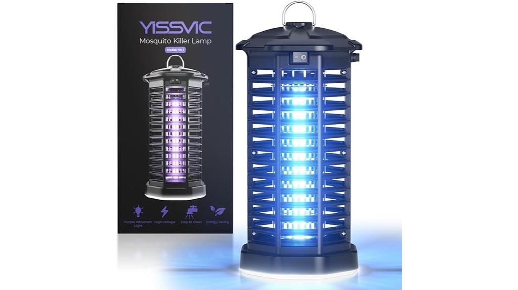 waterproof mosquito zapper lamp