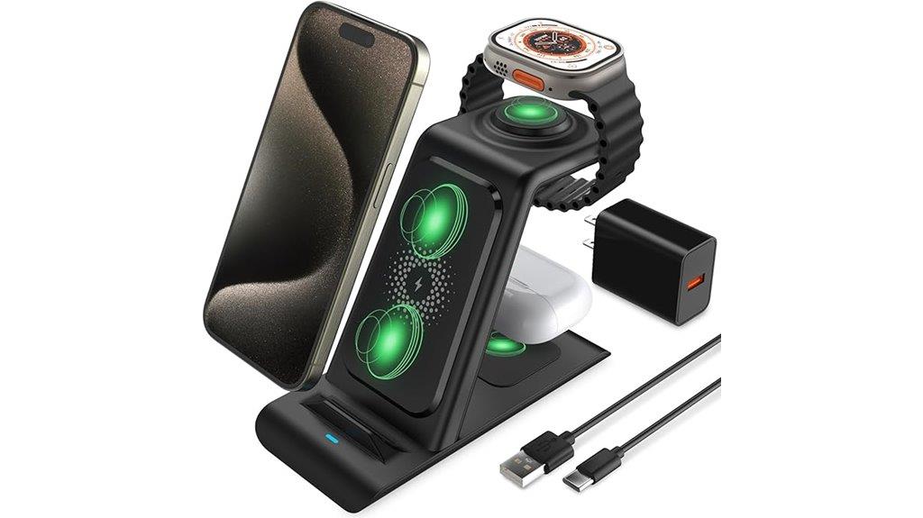 wireless apple device charger