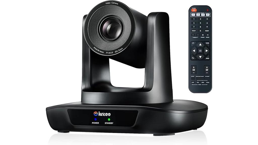 zoomable conference room camera