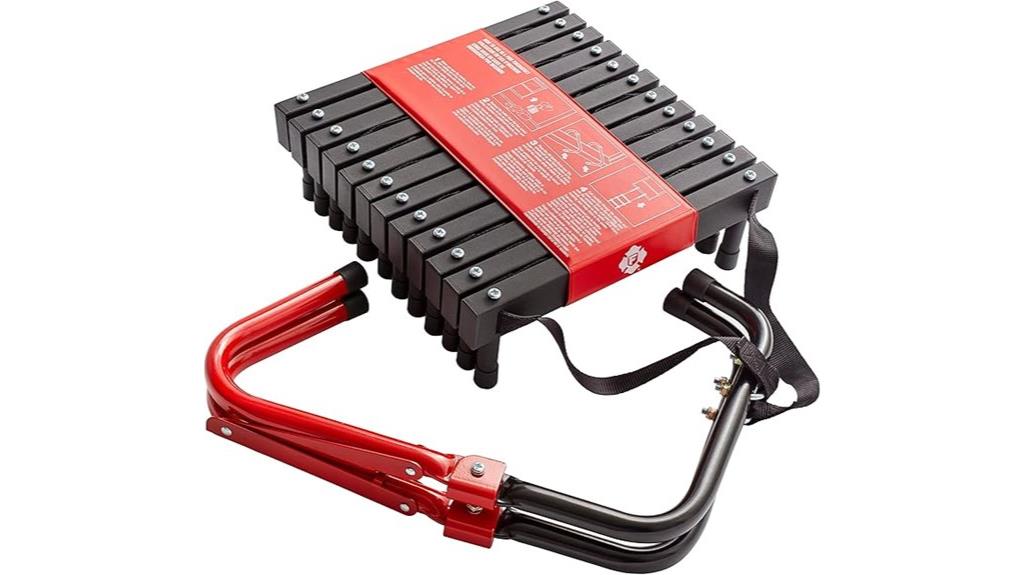 14 foot steel fire ladder