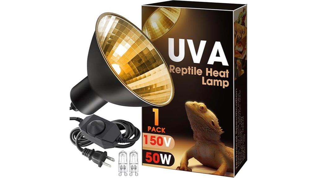 50w g9 reptile heat lamp
