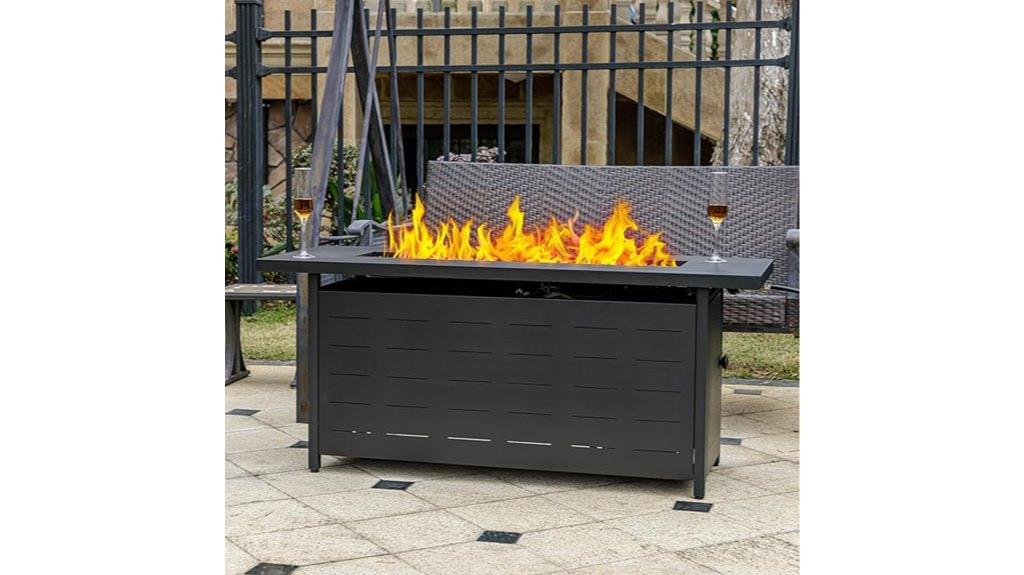 57 inch propane fire pit