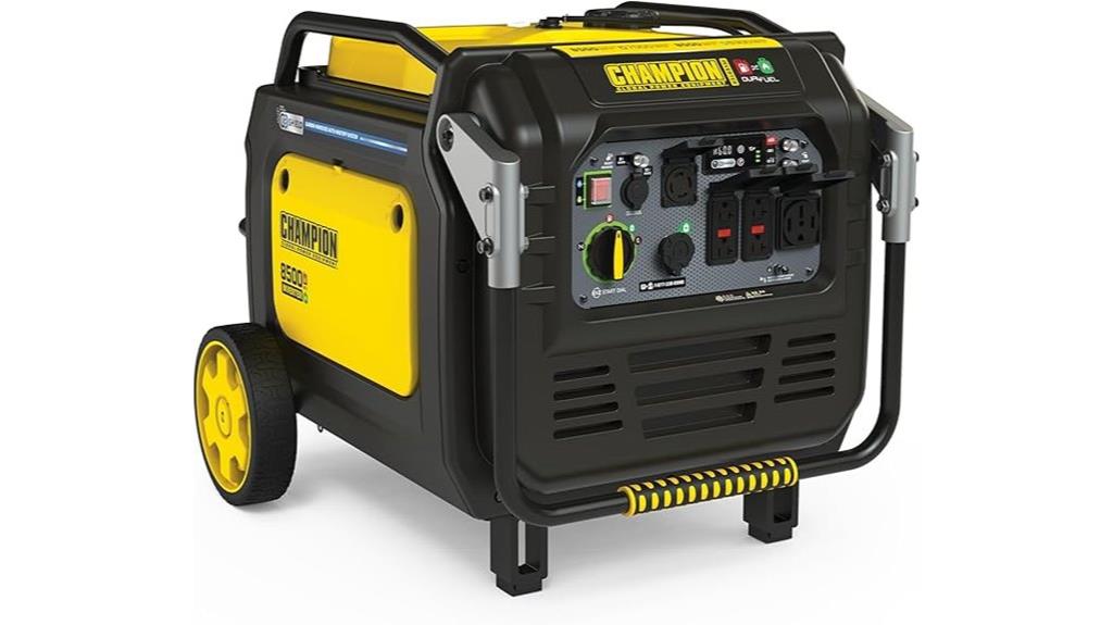 8500 watt dual fuel generator