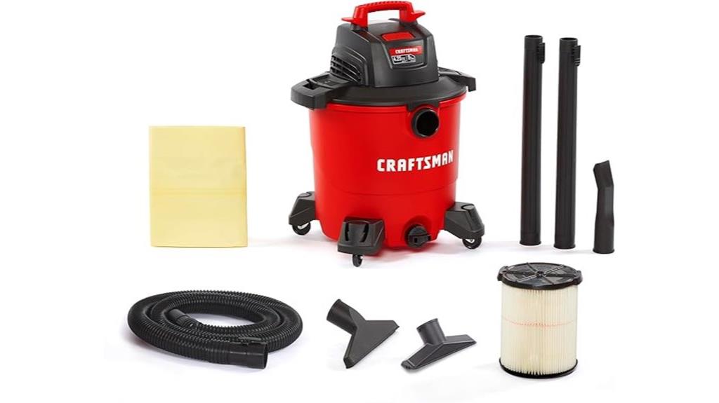 9 gallon wet dry vacuum