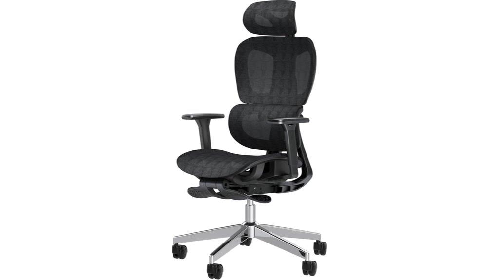 adjustable 3d mesh chair
