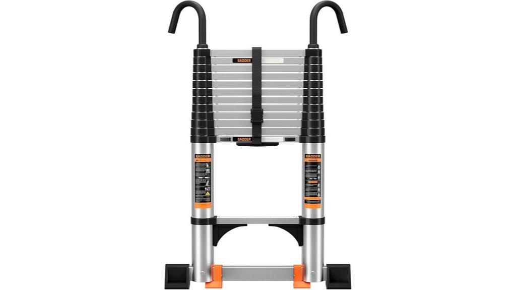 adjustable aluminum ladder