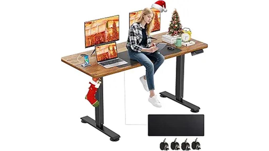 adjustable electric standing desk