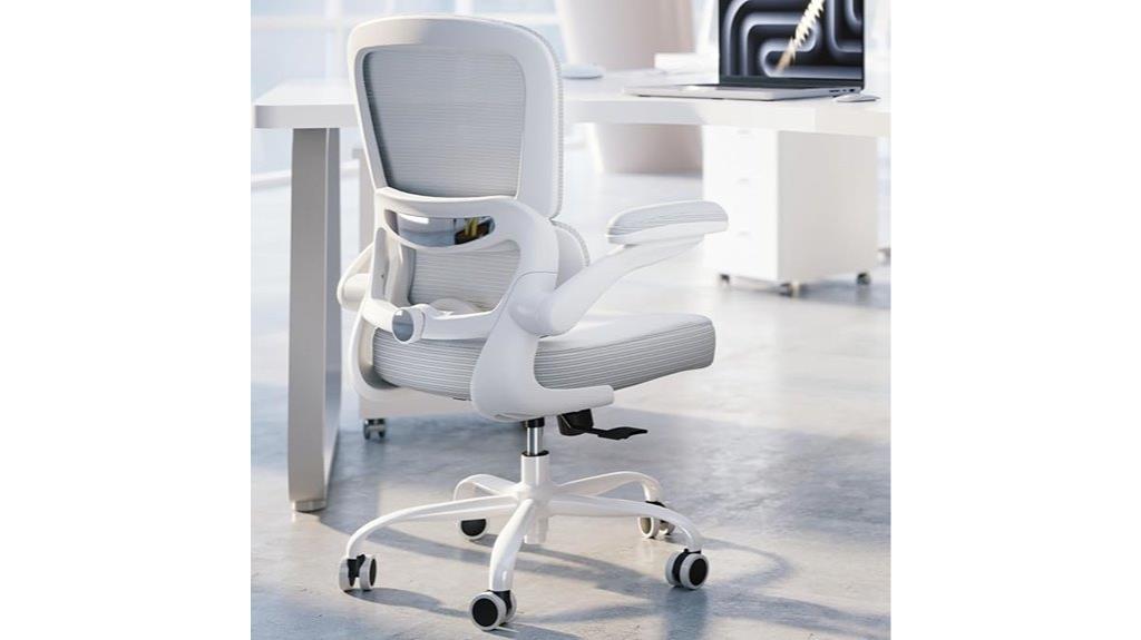 adjustable lumbar office chair