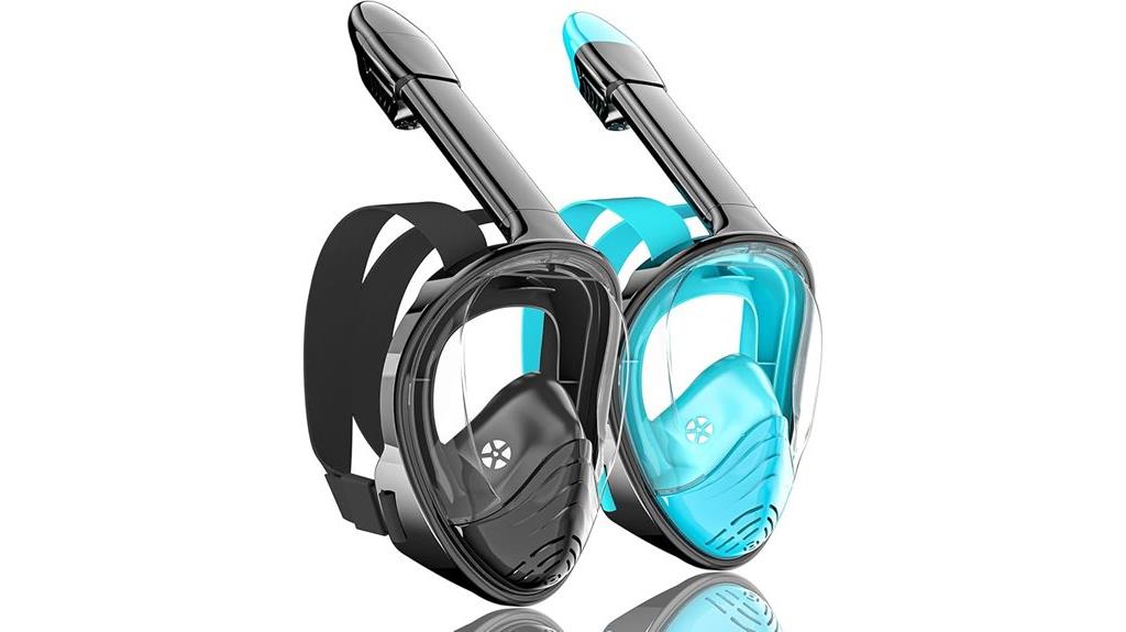 adult full face snorkel mask