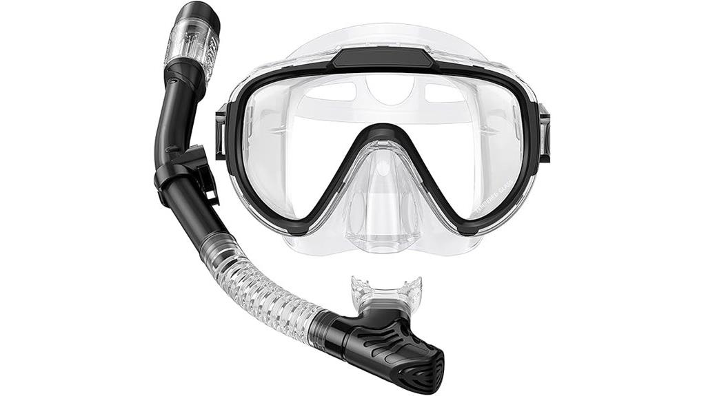 adult snorkel gear set