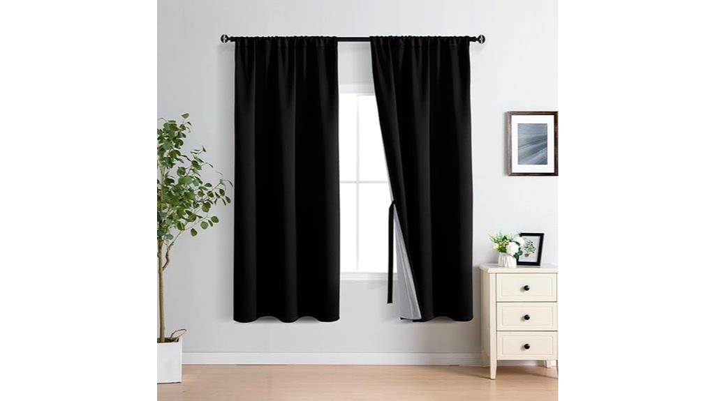 blackout thermal noise curtains