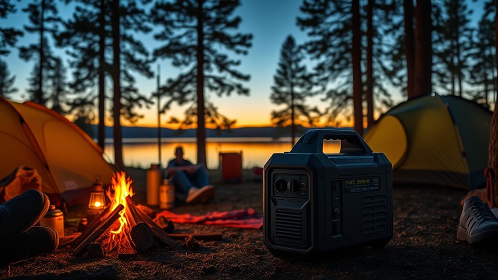 camping generator selection tips