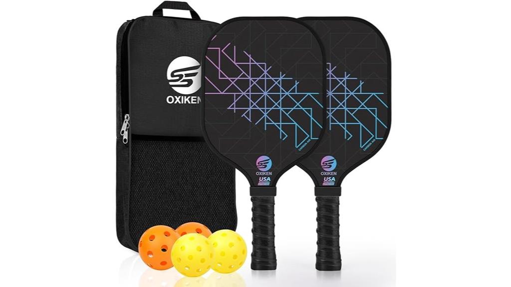 carbon fiber pickleball set