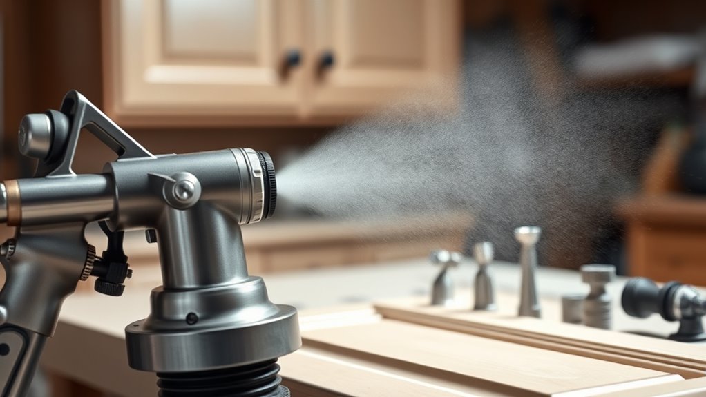choosing the right cabinet paint sprayer