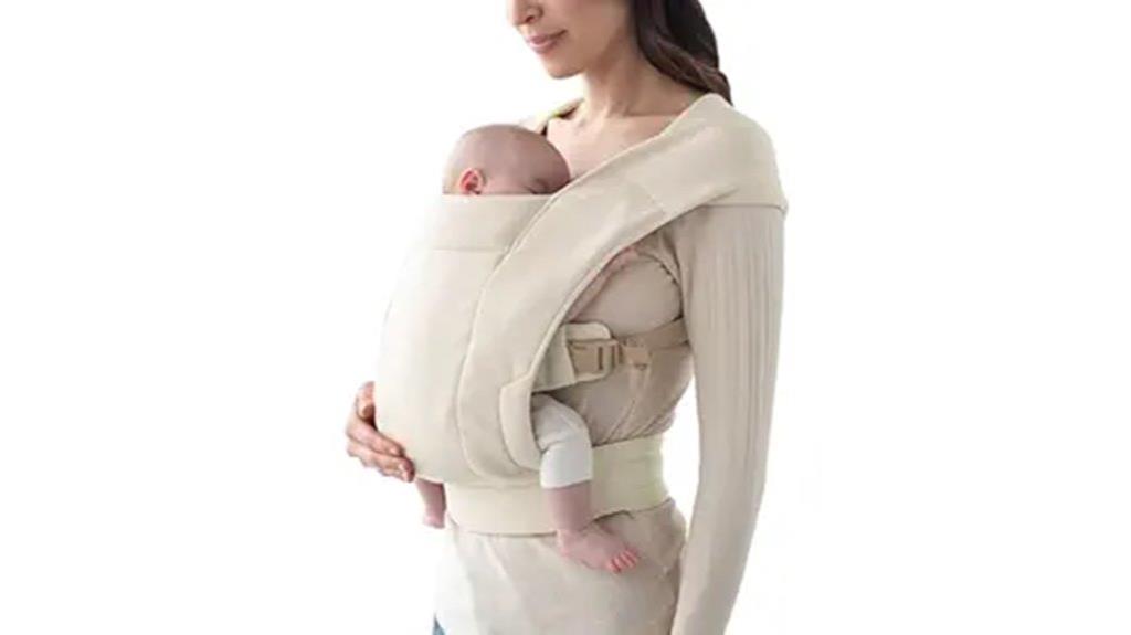 comfortable infant carrying device