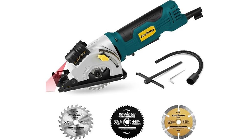 compact laser circular saw