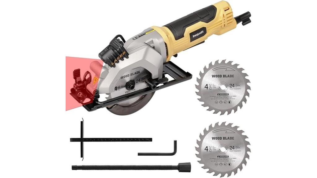 compact laser circular saw