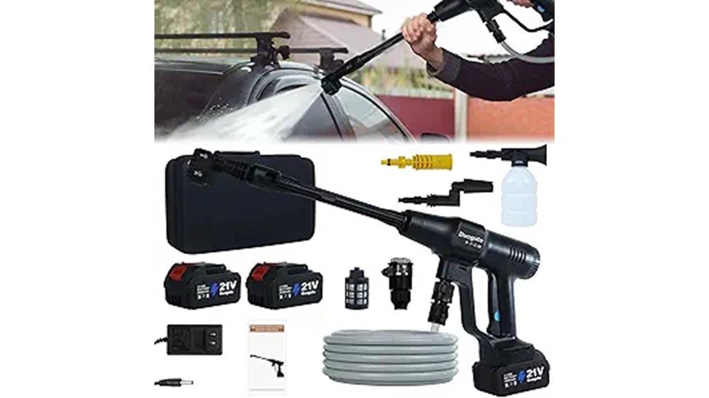 cordless 1450 psi dual batteries