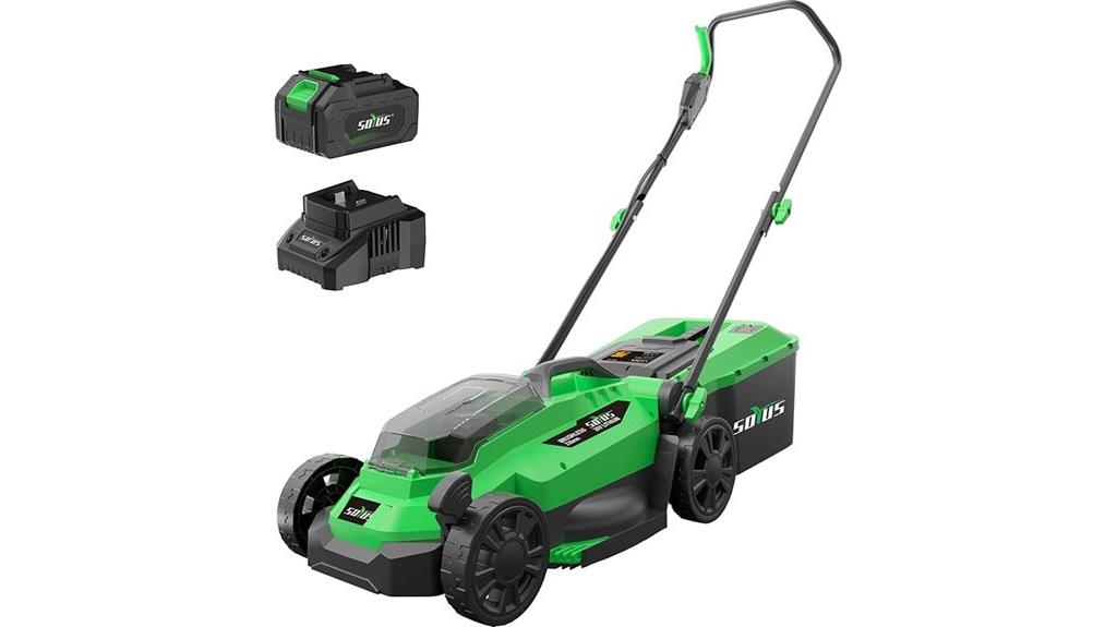 cordless 20v lawn mower