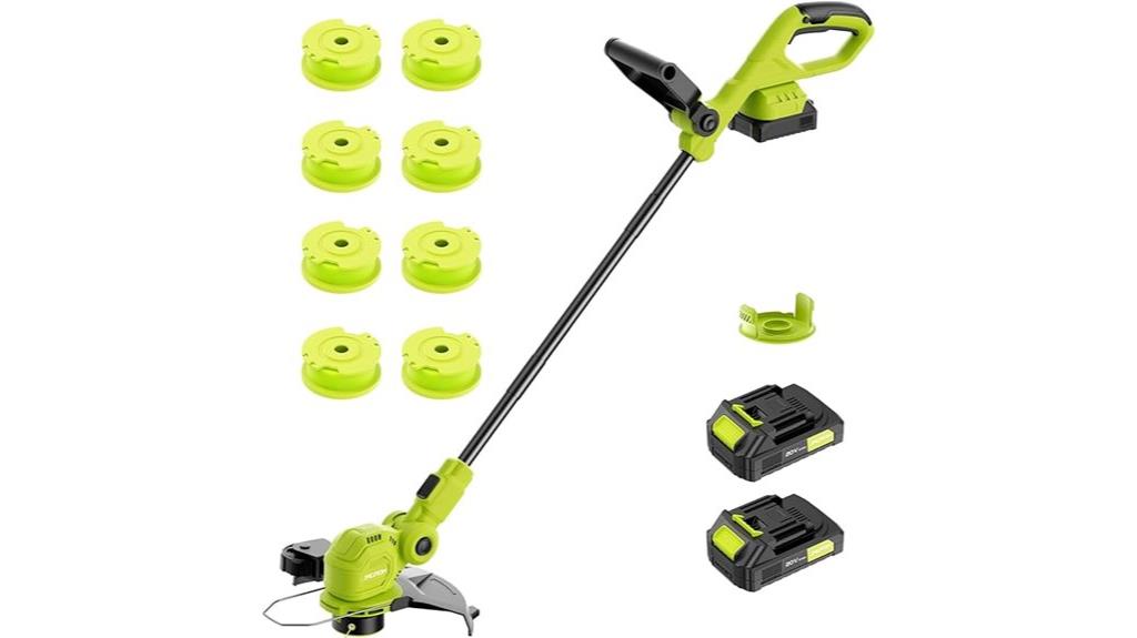 cordless trimmer edger kit