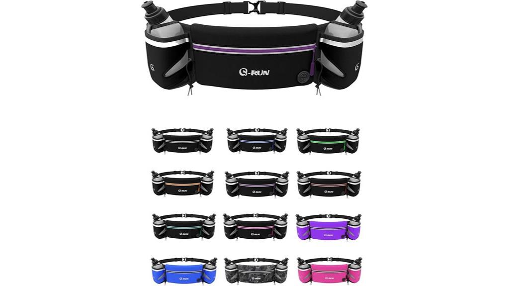 double bottle running belt