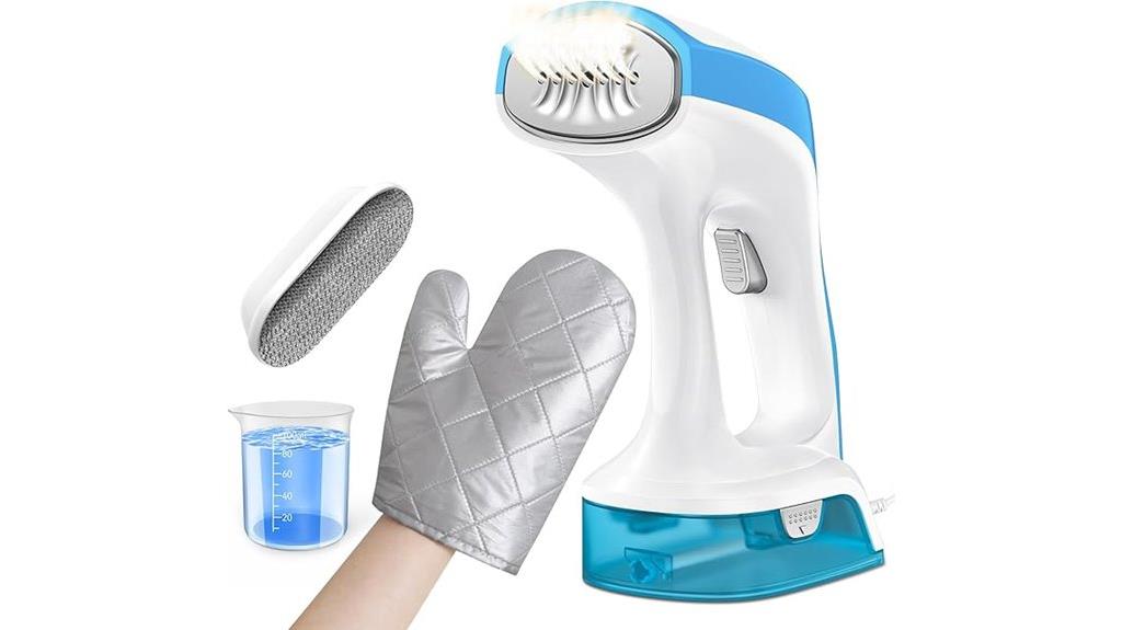 dual function handheld steamer