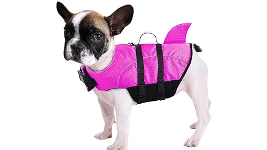 durable shark design dog vest