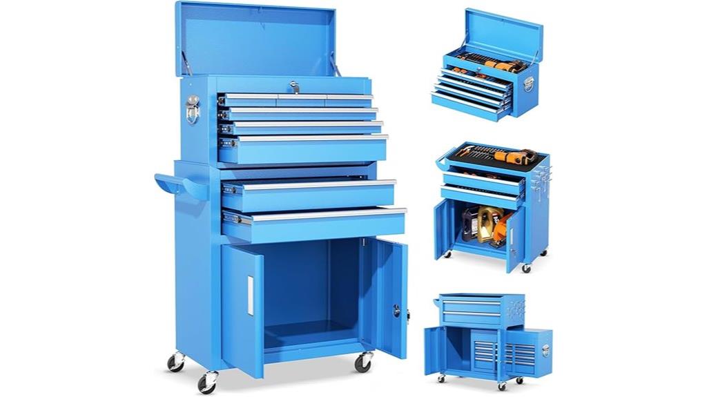eight drawer rolling tool chest