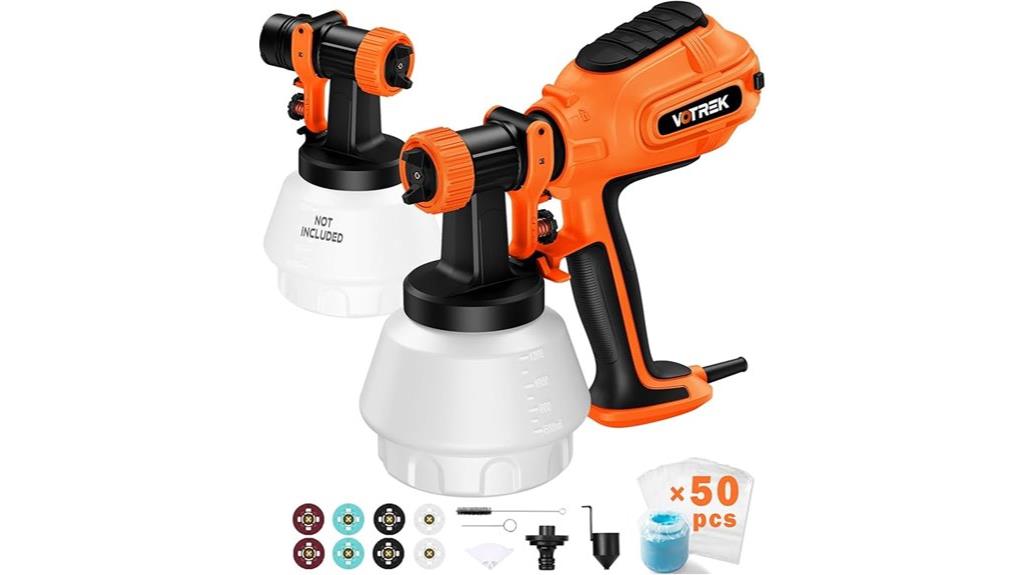 electric dual gun spray system