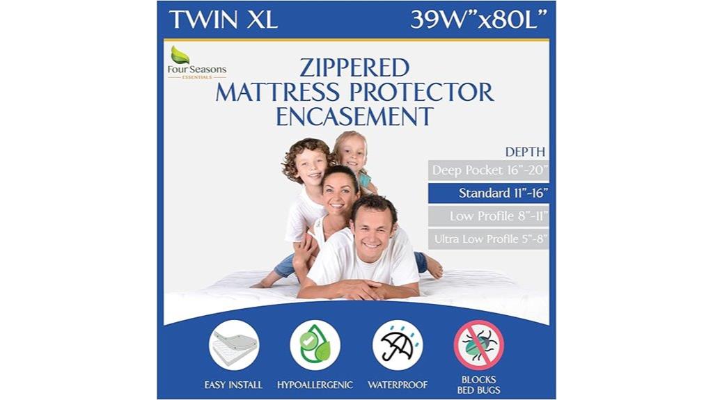 extended waterproof mattress cover