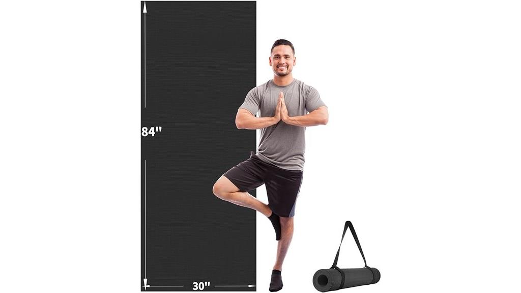 extra long wide yoga mat