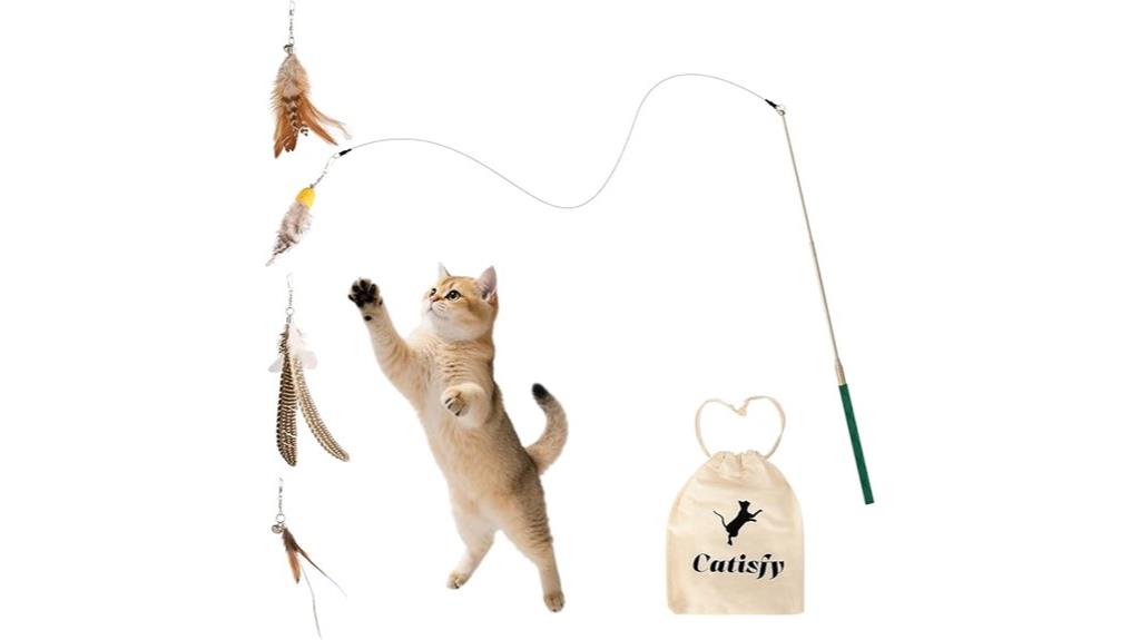 feather refill cat toy