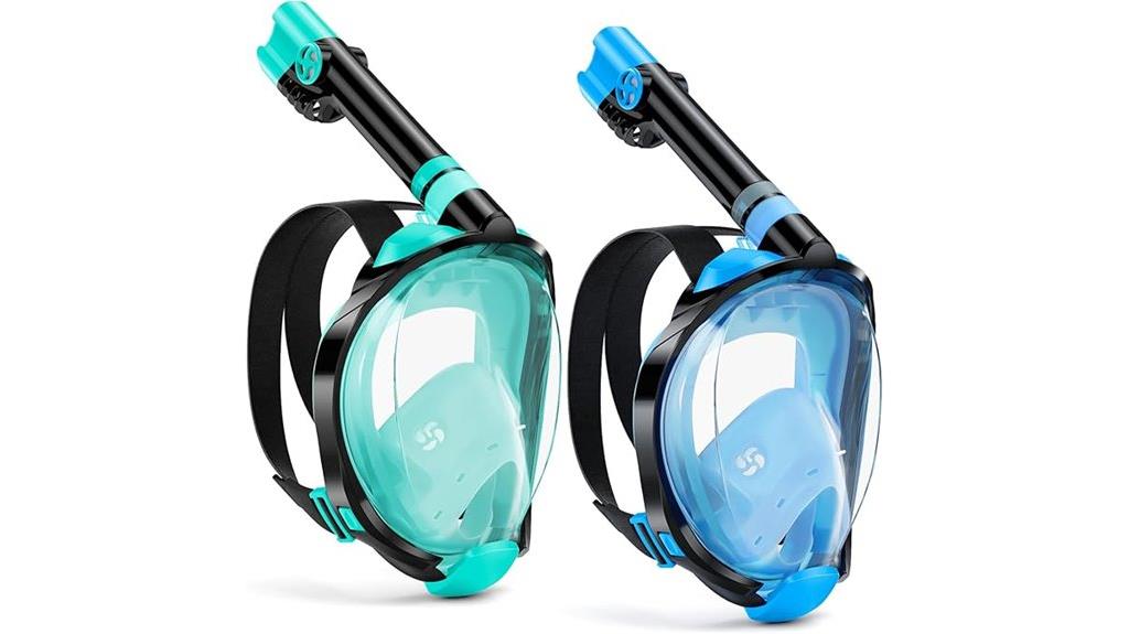 full face snorkel mask
