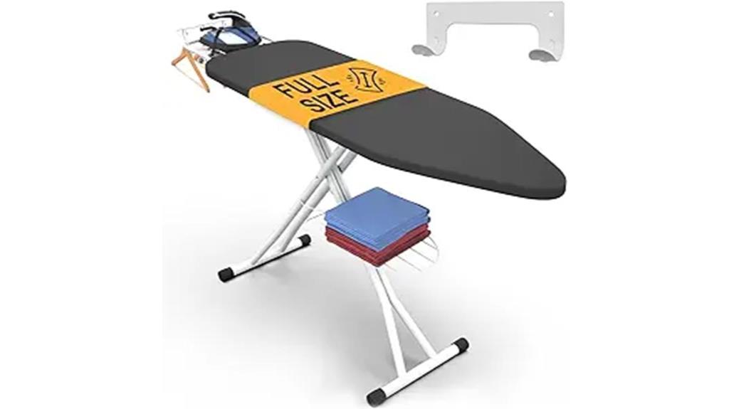full wall mounted ironing board