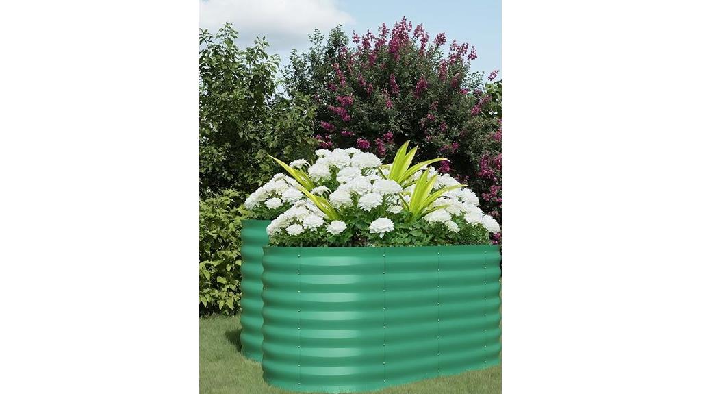 galvanized steel garden beds