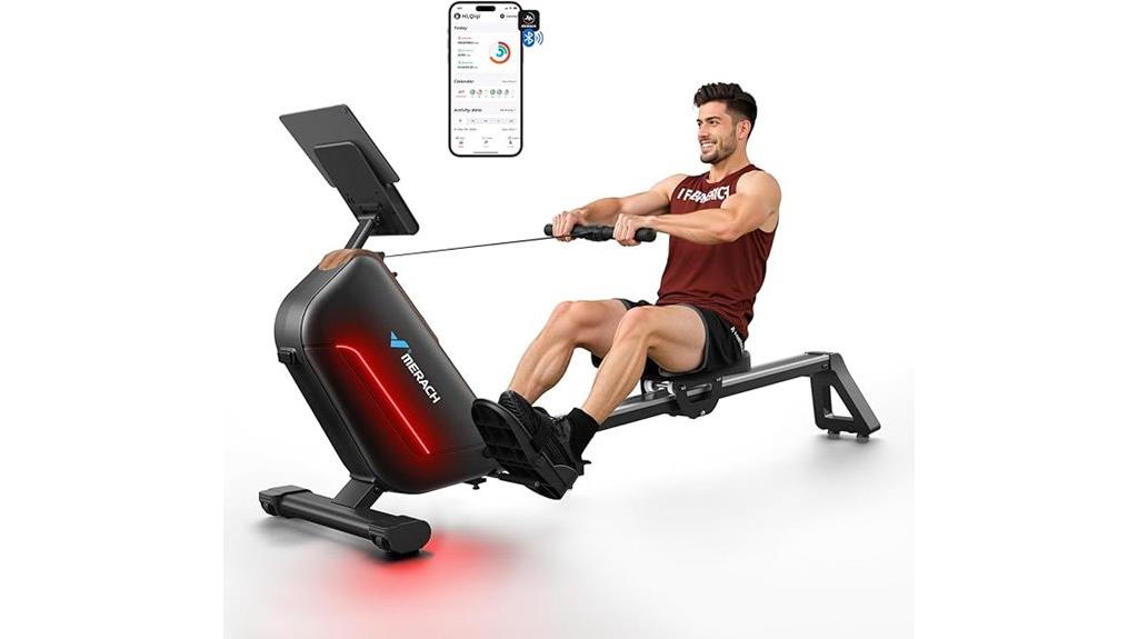 home gym rowing machine